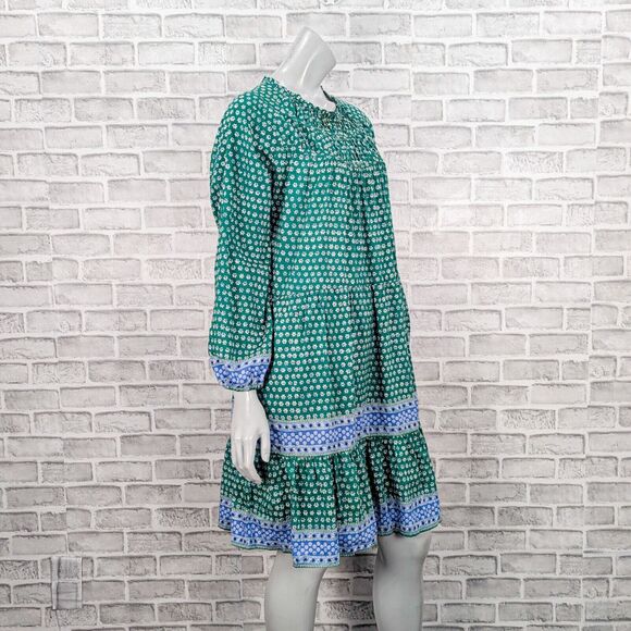 Trovata Bird of Paradis Women's Abigail Short Dress in Floral Heirloom size L - Picture 3 of 9